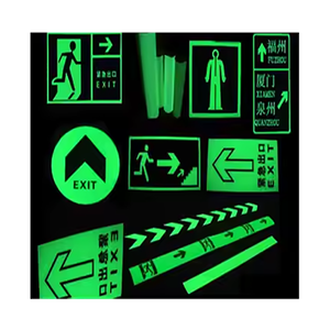 لافتات مخارج الطريق المضيئة بأضواء الفلورسنت المخصصة، لوحة لافتات آمنة مضيئة للطرق في الظلام - Product Image 1