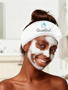 Phụ Nữ Và Cô Gái Biểu Tượng Tùy Chỉnh Sợi Nhỏ Spa Mặt Headband Thêu Trang Điểm Tắm Và Bọc Hairband Nhà Máy Cung Cấp - Product Image 5