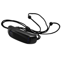 Masseur de cou EMS à impulsions pour soulager le stress, équipement portable anti-ronflement pour le sommeil, optimise l'état des muscles de la gorge pour arrêter les ronflements