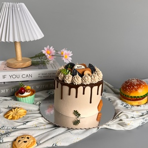 Plateau à gâteau rond SunShine Factory, plateaux à gâteau ondulés rigides, supports pour gâteaux de 4, 6, 8, 10, 12 pouces, plateau à gâteau doré - Product Image 2