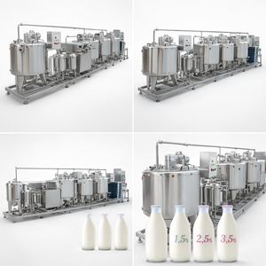 เครื่องพาสเจอร์ไรซ์นมสดแบบโฮโมจีไนเซอร์ ยี่ห้อเอซ พร้อมถังเก็บนม  สำหรับกระบวนการผลิตโยเกิร์ตและนมแปรรูป - Product Image 5