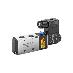 HIGHENDPC 4V210-08 2 posições 5 vias pneumático válvula solenóide - Product Image 1