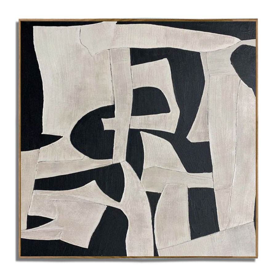 Bianco e Nero (Tela Arrotolata)