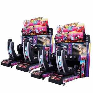 Two-player driving simulator HD display racing <b>game</b> Amusement park <b>game</b> <b>machine</b> Custom logo <b>arcade</b> <b>game</b> Coin operated simulator - Product Image 5