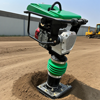 VIBROPAC Compacteur à moteur haute performance 4,0 kW à essence, force d'impact 10 kN, pour terrassement et compactage du sol, certifié CE