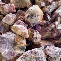 Pierre brute de jade violet naturel de haute qualité, jade violet d'Afrique, utilisée pour la décoration
