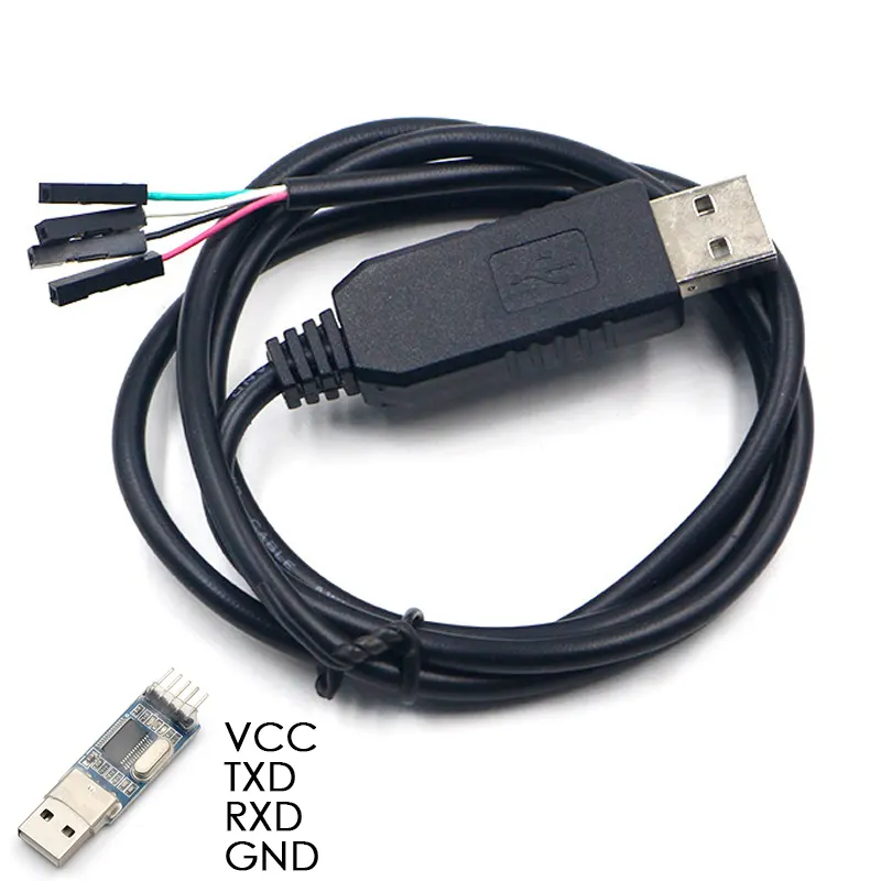 WIN10 5V V FTDI FT232RL PL2303 USB إلى Uart TTL مسلسل من أجل روبوتات التوت Pi