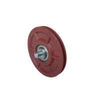KM601323G01 70*8*6001 Synchronisation du rouleau de corde de porte d'ascenseur OD70mm W8mm Roulement 6001 remplacer les pièces d'ascenseur KM601117G01