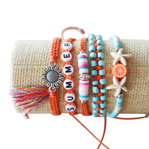 HAPPY GIFT Promotion Geschenke 100% benutzer definierte Armband Elastic <span class=keywords><strong>Love</strong></span> Letter Armband für Mädchen oder Kinder Freundschaft Armband Zubehör - Product Image 6