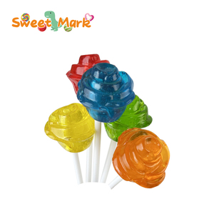 Piruleta con sabor a fruta en forma <span class=keywords><strong>de</strong></span> rosa, palitos <span class=keywords><strong>de</strong></span> aperitivos <span class=keywords><strong>de</strong></span> dulces duros mezclados empaquetados en una bolsa, golosinas dulces para niños y <span class=keywords><strong>adultos</strong></span> - Product Image 3