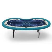 Tydzyh — jeu de cartes pour Poker, Texas, repliable, avec porte-gobelets, blanc, professionnel