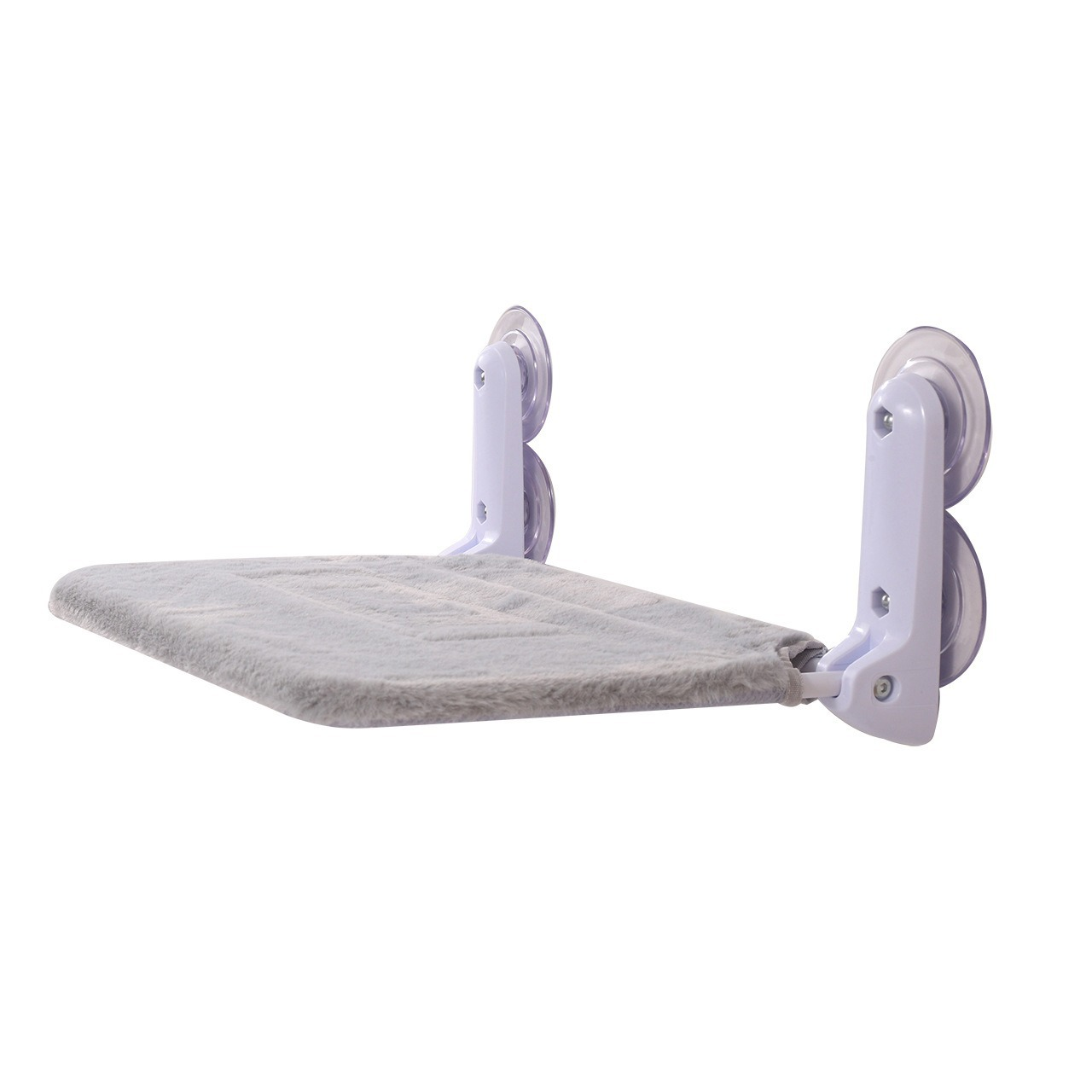 Gray plush - zipper mesh - suction cup fixed version