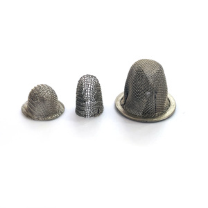 20 50 80 100 150 200 Micron in acciaio inossidabile tessuto in rete metallica filtro a cupola con tappo - Product Image 2