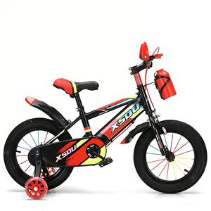 Bicicleta Infantil Nueva de Fibra de Carbono con Ruedas de Entrenamiento Integradas de 14/16/18 Pulgadas para Niños y Niñas de 3 a 9 Años - Product Image 3