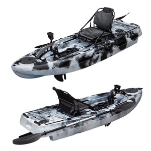 Kayak de Pesca Pequeño de 2.5m, Tipo Sit-on-Top, de Plástico, 8 pies, Nuevo Diseño, Individual, de HDPE, para Pesca en el Mar - Product Image 3