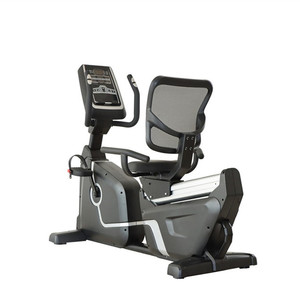 Gym commerciale professionnelle Fitness Machine Cardio contrôle magnétique vélo d'exercice horizontal vélo <span class=keywords><strong>elliptique</strong></span> couché - Product Image 1