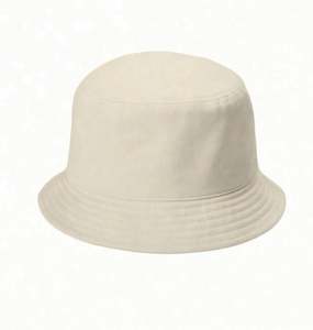 Chapeau Bob en Coton Personnalisé en Gros avec Logo Brodé pour Adulte, Utilisation Quotidienne en Extérieur, Chapeau de Pêcheur Blanc à Motif Feuille de Dessin Animé - Product Image 4