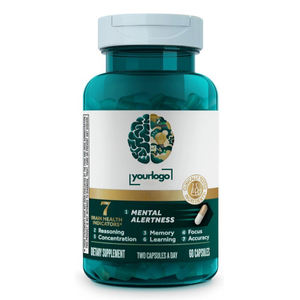 Suplemen Vitamin pribadi Label kompleks B Vitamin B B6 kapsul B12 kopi buah ekstrak otak Booster kapsul - Product Image 1