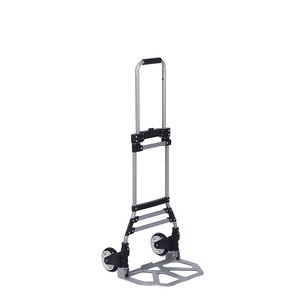 Barato mango extendido plegable Dolly Carro de mano plegable altura ligero Interior Exterior transporte móvil Dolly Carro de mano - Product Image 5