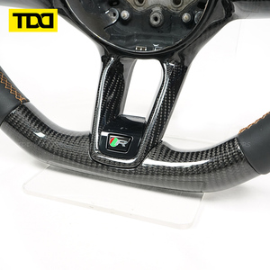 พวงมาลัยคาร์บอนไฟเบอร์แท้จากโรงงาน TDD สำหรับ XE XJ F-Type XK ผลิตตามสั่ง - Product Image 3