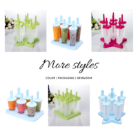 Lot de moules à glaçons en silicone personnalisés, sans BPA, réutilisables, de qualité alimentaire, multi-formes, colorés, pour vente en gros
