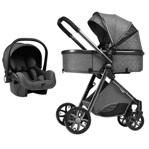 2025 New Arrival bé Xe đẩy 3 trong 1 tăng với tốt sau khi bán dịch vụ Kid pram - Product Image 1