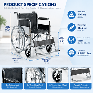 Rueda <span class=keywords><strong>de</strong></span> acero gris para <span class=keywords><strong>silla</strong></span> <span class=keywords><strong>de</strong></span> <span class=keywords><strong>ruedas</strong></span>, llanta delantera, <span class=keywords><strong>precio</strong></span> mayorista, pedido directo <span class=keywords><strong>de</strong></span> fábrica para el cuidado diario <span class=keywords><strong>de</strong></span> residentes - Product Image 3