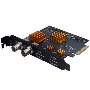 Tarjeta de Captura de Video Híbrida SDI+HDMI de 4 Canales, 1080p MP4, para Transmisión en Vivo con Múltiples Cámaras - Product Image 1