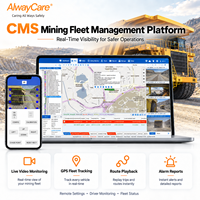 Système de sécurité AlwayCare pour camions miniers avec IA, surveillance de la fatigue du conducteur, GPS 4G, stockage double carte SD 1080p et caméra arrière