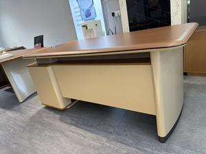Modern Executive Office Desk Customizable Wooden <strong>Panel</strong> with Drawers Wholesale CEO Boss Director <strong>Table</strong> - Product Image 3