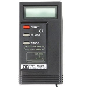 TES-1332A Medidor Lux Digital com Display LCD Faixa 20/200/2000/20000 Lux - Product Image 1