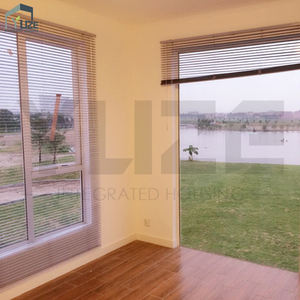 Современный двухэтажный розовый контейнерный дом сборная гостиная вилла с открытой террасой - Product Image 4