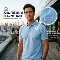 Tissu tricoté doux CVC anti-rétrécissement, doux pour la peau, facile d'entretien, coupe moderne, marque privée, logo personnalisé, vente en gros pour chemises homme en usine