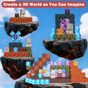 Juego de Bloques de Construcción Creativos de Plástico ABS, Mundo <span class=keywords><strong>MIne</strong></span>, Juguete de Desmontaje y Ensamblaje Artificial, Regalo DIY con Elementos de Lava y Cristal - Product Image 2