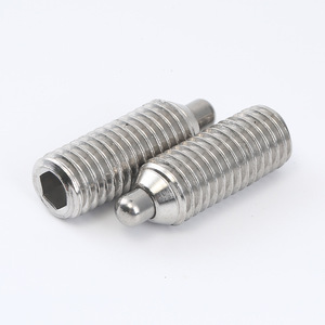 304 Stainless Steel Plunger Screw M12 M10 M6 Cylindrical Head Industrial Spring Pin Right Hand Thread - Product Image 3