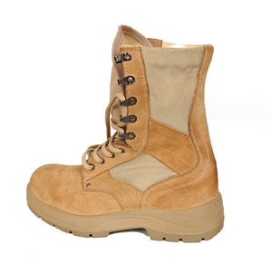 Botas de Desierto Color Coyote Marrón con Suela de PU Inyectado para Adultos TST1022 - Product Image 3