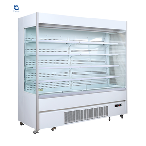 ตู้แช่แข็งแบบตั้งอุณหภูมิเดียวตู้โชว์สำหรับโหมดระบายความร้อนด้วยจอซูเปอร์มาร์เก็ต - Product Image 3