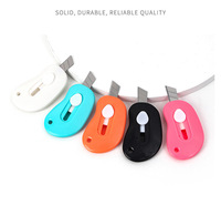 Mini couteau utilitaire portable avec Logo personnalisé, ouvreur de lettres express, coupe-papier de bureau, cadeaux promotionnels