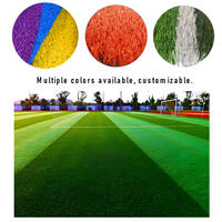 Günstiger Preis Kunstrasen Hohe Qualität für Outdoor-Sportarten/50mm PE-Material Künstlicher Sport Rasen Teppich Fußball Gras