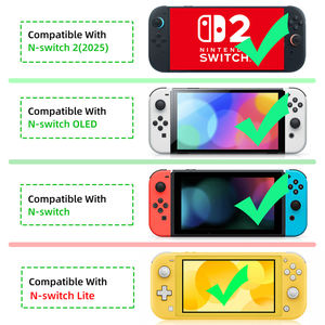 Étui de protection universel pour Nintendo <span class=keywords><strong>Switch</strong></span> 2, cartes de jeu, cartouches <span class=keywords><strong>Switch</strong></span> OLED/<span class=keywords><strong>Lite</strong></span> et cartes Micro SD - Boîte de rangement transparente - Product Image 2