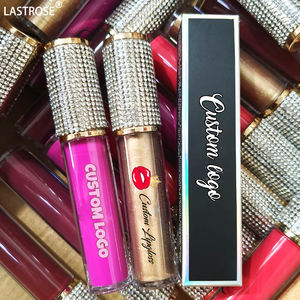 Vegan Glossy Lápiz labial de larga duración Brillo Impermeable Haga su propio logotipo Brillo de labios - Product Image 4