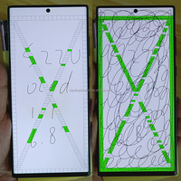 Pantalla de Repuesto con Digitalizador Táctil OLED Dynamic AMOLED S22U Original, Pantalla LCD S22 Ultra para Samsung Galaxy S908B U