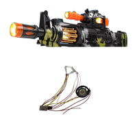 Tablero personalizado OEM, pistola de juguete eléctrica, tablero Pcb, Juguete musical, pistolas de luz intermitente, placas de circuito, fabricación electrónica de juguete de misiles