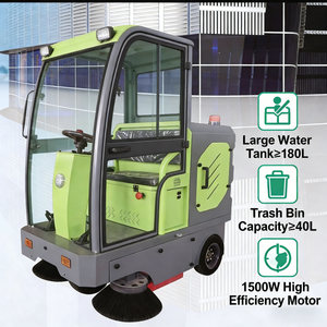 S1400 Полузакрытая электрическая самоходная уборочная машина на новой энергии с сиденьем для оператора, большой бак для воды 180 л, скорость 12 км/ч, 3-4 часа работы - Product Image 5