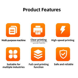 Système d'impression de cartes d'identité recto-verso JINGXIN durable pour cartes de crédit, cartes d'identité d'employés, d'étudiants et de cartes de crédence médicale - Product Image 3