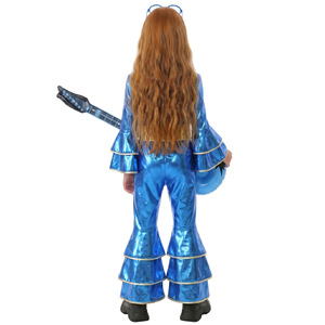 Disfraz Infantil de Pantalones Acampanados Estilo Disco de los 70 para Niños y Niñas, Ropa para Actuaciones de Halloween - Product Image 4