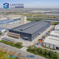 Nave Industrial Prefabricada de Acero de Gran Envergadura, Ahorradora de Energía, con Aislamiento Térmico, para Producción