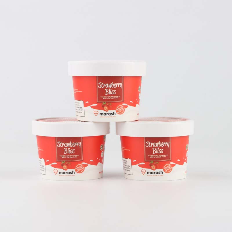 4oz Food Grade Ice Cream Cone Container Frozen Yogurt Cup Factory Price Ice Cream Cup