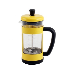 Cafetière à piston en verre borosilicate résistant à la chaleur, capacité de 350/800/1000 ml, bec anti-goutte - Product Image 5