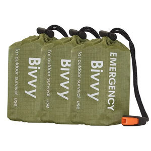 <span class=keywords><strong>Sac</strong></span> <span class=keywords><strong>de</strong></span> bivouac d'urgence, <span class=keywords><strong>sac</strong></span> <span class=keywords><strong>de</strong></span> <span class=keywords><strong>couchage</strong></span> thermique, couverture <span class=keywords><strong>de</strong></span> survie, type enveloppe compacte, abri en polyester 4 saisons pour le camping et la randonnée - Product Image 2